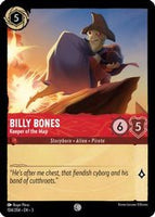 Lorcana - Billy Bones (Keeper of the Map) - 104/204 - Common - Into the Inklands - Top CollectiblesCollectible CardsLorcana