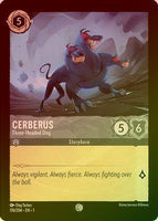 Lorcana - Cerberus (Three - Headed Dog) - 176/204 - Common (Foil) - The First Chapter - Top CollectiblesCollectible CardsLorcana