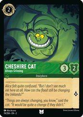 Lorcana - Cheshire Cat (Always Grinning) - 74/204 - Uncommon - Rise of the Floodborn - Top CollectiblesCollectible CardsLorcana