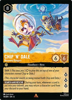 Lorcana - Chip 'n' Dale (Recovery Rangers) - 14/204 - Rare - Azurite Sea - Top CollectiblesCollectible CardsLorcana