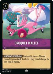 Lorcana - Croquet Mallet - 66/204 - Common - Rise of the Floodborn - Top CollectiblesCollectible CardsLorcana