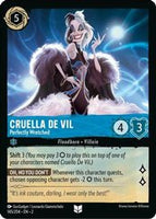 Lorcana - Cruella De Vil (Perfectly Wretched) - 145/204 - Uncommon - Rise of the Floodborn - Top CollectiblesCollectible CardsLorcana