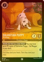 Lorcana - Dalmatian Puppy (Tail Wagger) - 4b/204 - Common (Foil) - Into the Inklands - Top CollectiblesCollectible CardsLorcana