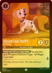 Lorcana - Dalmatian Puppy (Tail Wagger) - 4d/204 - Common (Foil) - Into the Inklands - Top CollectiblesCollectible CardsLorcana