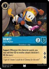 Lorcana - Dewey (Showy Nephew) - 139/204 - Uncommon - Into the Inklands - Top CollectiblesCollectible CardsLorcana