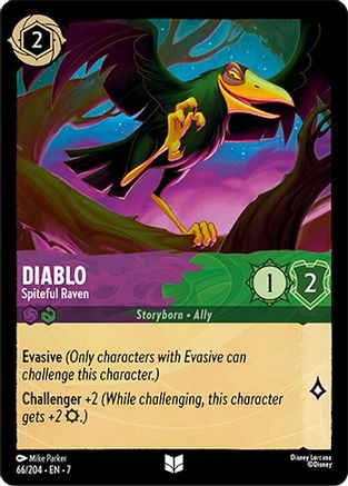 Lorcana - Diablo (Spiteful Raven) - 66/204 - Uncommon - Archazia&