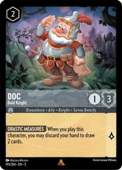 Lorcana - Doc (Bold Knight) - 193/204 - Rare - Shimmering Skies - Top CollectiblesCollectible CardsLorcana