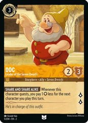 Lorcana - Doc (Leader of the Seven Dwarfs) - 5/204 - Uncommon - Rise of the Floodborn - Top CollectiblesCollectible CardsLorcana