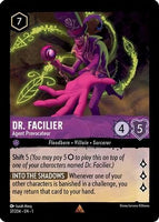 Lorcana - Dr. Facilier (Agent Provocateur) - 37/204 - Rare - The First Chapter - Top CollectiblesCollectible CardsLorcana