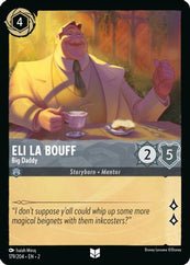 Lorcana - Eli La Bouff (Big Daddy) - 179/204 - Uncommon - Rise of the Floodborn - Top CollectiblesCollectible CardsLorcana