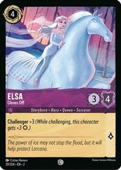 Lorcana - Elsa (Gloves Off) - 39/204 - Common - Rise of the Floodborn - Top CollectiblesCollectible CardsLorcana