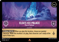 Lorcana - Elsa's Ice Palace (Place of Solitude) - 67/204 - Rare - Shimmering Skies - Top CollectiblesCollectible CardsLorcana