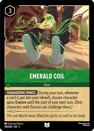 Lorcana - Emerald Coil - 120/204 - Uncommon - Archazia&