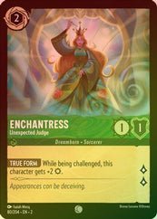 Lorcana - Enchantress (Unexpected Judge) - 80/204 - Common (Foil) - Rise of the Floodborn - Top CollectiblesCollectible CardsLorcana