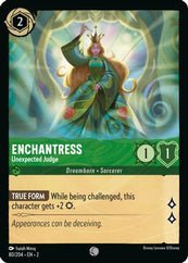 Lorcana - Enchantress (Unexpected Judge) - 80/204 - Common - Rise of the Floodborn - Top CollectiblesCollectible CardsLorcana