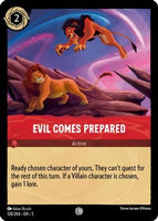 Lorcana - Evil Comes Prepared - 128/204 - Common - Shimmering Skies - Top CollectiblesCollectible CardsLorcana