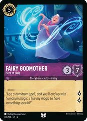 Lorcana - Fairy Godmother (Here to Help) - 40/204 - Uncommon - Rise of the Floodborn - Top CollectiblesCollectible CardsLorcana