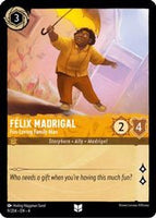 Lorcana - Felix Madrigal (Fun - Loving Family Man) - 9/204 - Uncommon - Ursula's Return - Top CollectiblesCollectible CardsLorcana