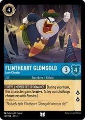 Lorcana - Flintheart Glomgold (Lone Cheater) - 140/204 - Uncommon - Into the Inklands - Top CollectiblesCollectible CardsLorcana