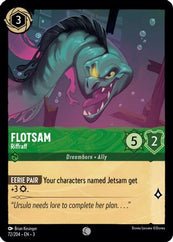 Lorcana - Flotsam (Riffraff) - 72/204 - Common - Into the Inklands - Top CollectiblesCollectible CardsLorcana