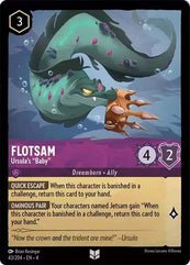 Lorcana - Flotsam (Ursula's Baby) - 43/204 - Uncommon - Ursula's Return - Top CollectiblesCollectible CardsLorcana