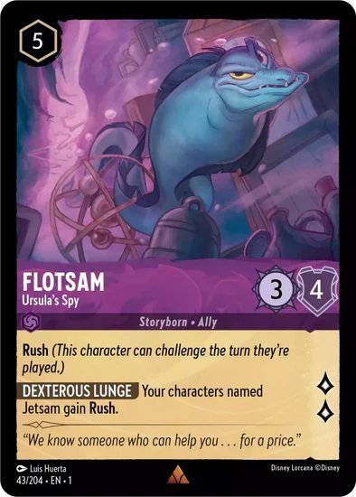Lorcana - Flotsam (Ursula&