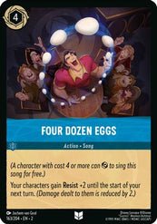 Lorcana - Four Dozen Eggs - 163/204 - Uncommon - Rise of the Floodborn - Top CollectiblesCollectible CardsLorcana