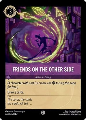 Lorcana - Friends on the Other Side - 64/204 - Common - The First Chapter - Top CollectiblesCollectible CardsLorcana