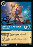 Lorcana - Gadget Hackwrench (Creative Thinker) - 139/204 - Common - Azurite Sea - Top CollectiblesCollectible CardsLorcana