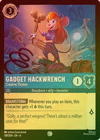 Lorcana - Gadget Hackwrench (Creative Thinker) - 139/204 - Common (Foil) - Azurite Sea - Top CollectiblesCollectible CardsLorcana