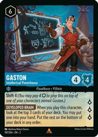 Lorcana - Gaston (Intellectual Powerhouse) - 147/204 - Rare - Rise of the Floodborn - Top CollectiblesCollectible CardsLorcana