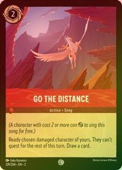 Lorcana - Go the Distance - 129/204 - Common (Foil) - Rise of the Floodborn - Top CollectiblesCollectible CardsLorcana