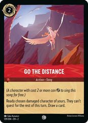 Lorcana - Go the Distance - 129/204 - Common - Rise of the Floodborn - Top CollectiblesCollectible CardsLorcana