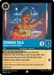 Lorcana - Gramma Tala (Keeper of Ancient Stories) - 142/204 - Common - Into the Inklands - Top CollectiblesCollectible CardsLorcana