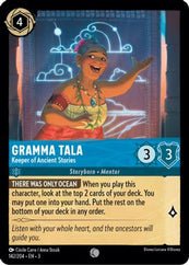 Lorcana - Gramma Tala (Keeper of Ancient Stories) - 142/204 - Common - Into the Inklands - Top CollectiblesCollectible CardsLorcana