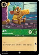 Lorcana - Gus (Champion of Cheese) - 73/204 - Common - Ursula's Return - Top CollectiblesCollectible CardsLorcana