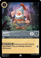 Lorcana - Happy (Lively Knight) - 191/204 - Common - Shimmering Skies - Top CollectiblesCollectible CardsLorcana