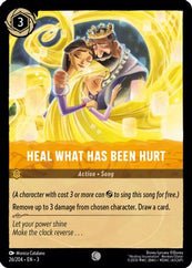 Lorcana - Heal What Has Been Hurt - 26/204 - Common - Into the Inklands - Top CollectiblesCollectible CardsLorcana