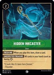 Lorcana - Hidden Inkcaster - 98/204 - Common - Ursula's Return - Top CollectiblesCollectible CardsLorcana