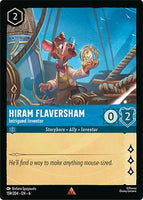 Lorcana - Hiram Flaversham (Intrigued Inventor) - 159/204 - Rare - Azurite Sea - Top CollectiblesCollectible CardsLorcana