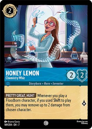 Lorcana - Honey Lemon (Chemistry Whiz) - 169/204 - Common - Archazia's Island - Top CollectiblesCollectible CardsLorcana