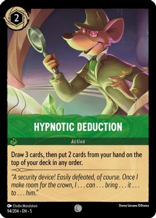 Lorcana - Hypnotic Deduction - 94/204 - Common - Shimmering Skies - Top CollectiblesCollectible CardsLorcana