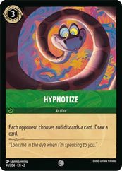 Lorcana - Hypnotize - 98/204 - Common - Rise of the Floodborn - Top CollectiblesCollectible CardsLorcana