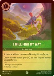 Lorcana - I Will Find My Way - 95/204 - Common (Foil) - Into the Inklands - Top CollectiblesCollectible CardsLorcana