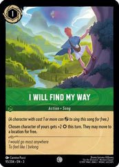 Lorcana - I Will Find My Way - 95/204 - Common - Into the Inklands - Top CollectiblesCollectible CardsLorcana