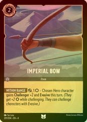 Lorcana - Imperial Bow - 201/204 - Uncommon (Foil) - Ursula's Return - Top CollectiblesCollectible CardsLorcana