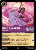 Lorcana - Isabella Madrigal (Golden Child) - 45/204 - Rare - Ursula's Return - Top CollectiblesCollectible CardsLorcana