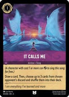 Lorcana - It Calls Me - 61/204 - Uncommon - Into the Inklands - Top CollectiblesCollectible CardsLorcana