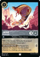 Lorcana - Jafar (Dreadnought) - 183/204 - Uncommon - Rise of the Floodborn - Top CollectiblesCollectible CardsLorcana