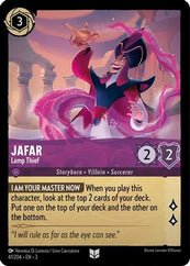 lorcana reign of jafar chase cards Lorcana - Jafar (Lamp Thief) - 41/204 - Uncommon